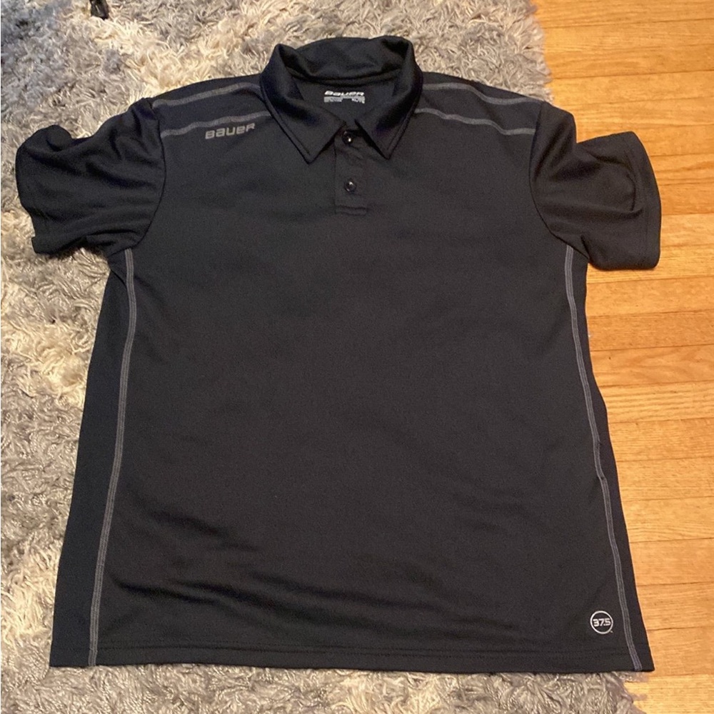 Bauer kids  Black Polo Shirt